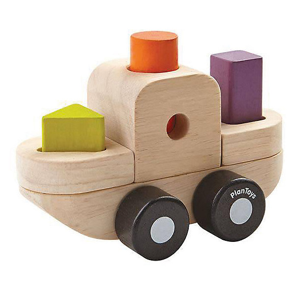 

Сортер-конструктор Plan Toys "Корабль", 7 деталей, Разноцветный, Сортер-конструктор Plan Toys "Корабль", 7 деталей