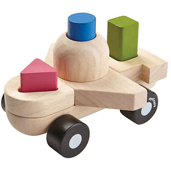 

Сортер-конструктор Plan Toys "Самолёт", 8 деталей, Разноцветный, Сортер-конструктор Plan Toys "Самолёт", 8 деталей