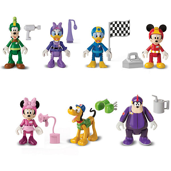 

Игровая фигурка IMC Disney "Микки и весёлые гонки" Гонщики, 8 см, Синий, Игровая фигурка IMC Disney "Микки и весёлые гонки" Гонщики, 8 см