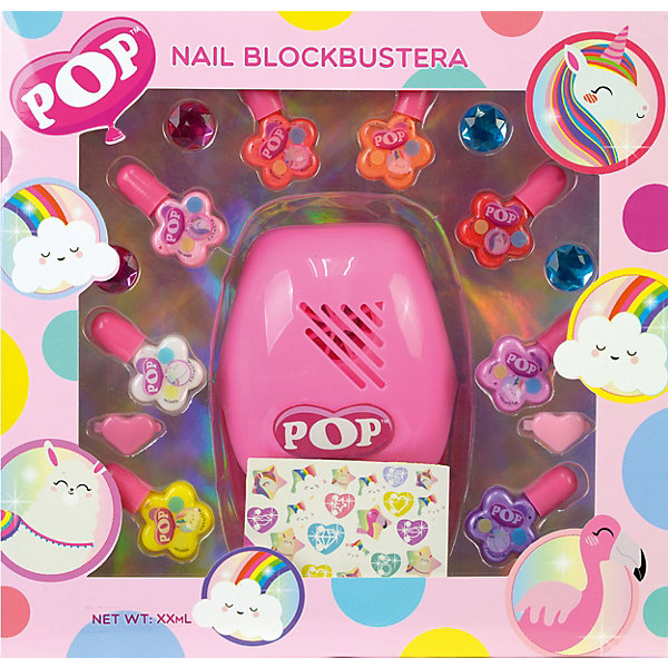 Детская декоративная косметика POP Для ногтей Markwins 13565695