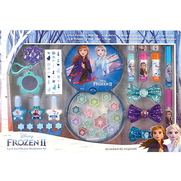 

Детская декоративная косметика Markwins Frozen Для лица и ногтей