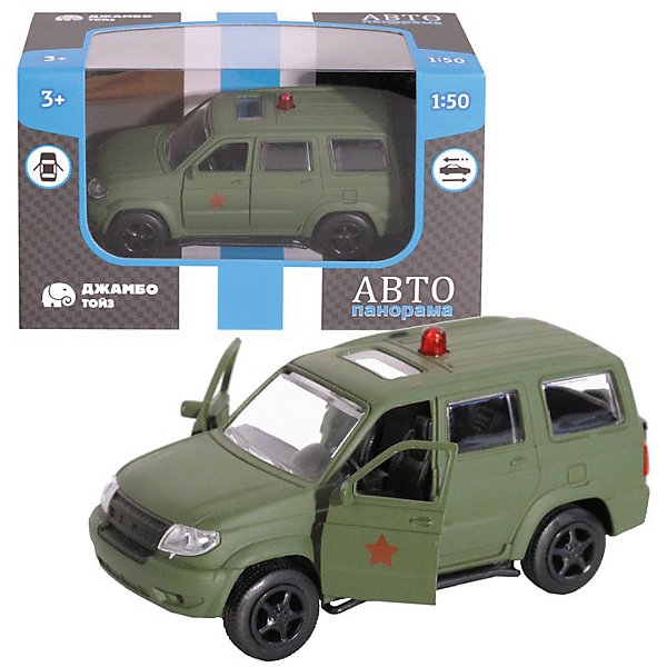 

Машинка Автопанорама Военная, 1:50