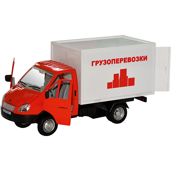

Машинка Автопанорама Газель-бизнес "Грузоперевозки", 1:28