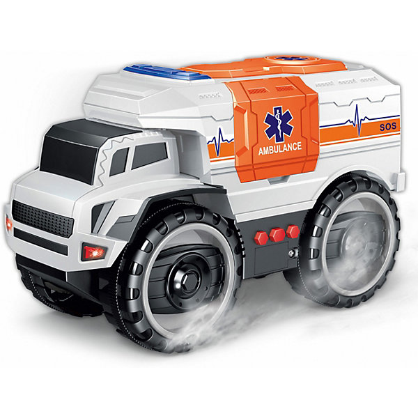 

Машина 1Toy "Грузовик: чрезвычайные ситуации", свет/звук, Разноцветный, Машина 1Toy "Грузовик: чрезвычайные ситуации", свет/звук