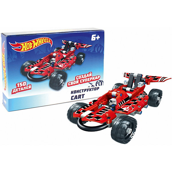 

Конструктор 1Toy Hot Wheels Cart, 150 деталей, Разноцветный, Конструктор 1Toy Hot Wheels Cart, 150 деталей