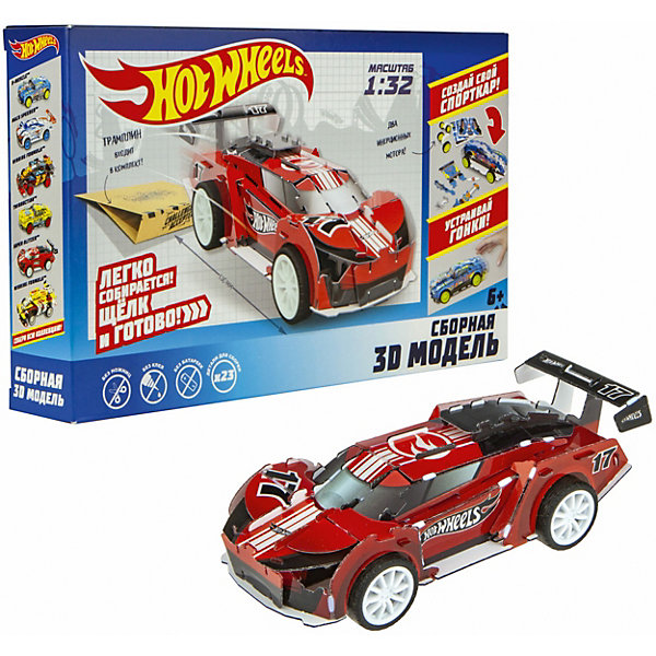 фото Сборная модель 1toy hot wheels super blitzen