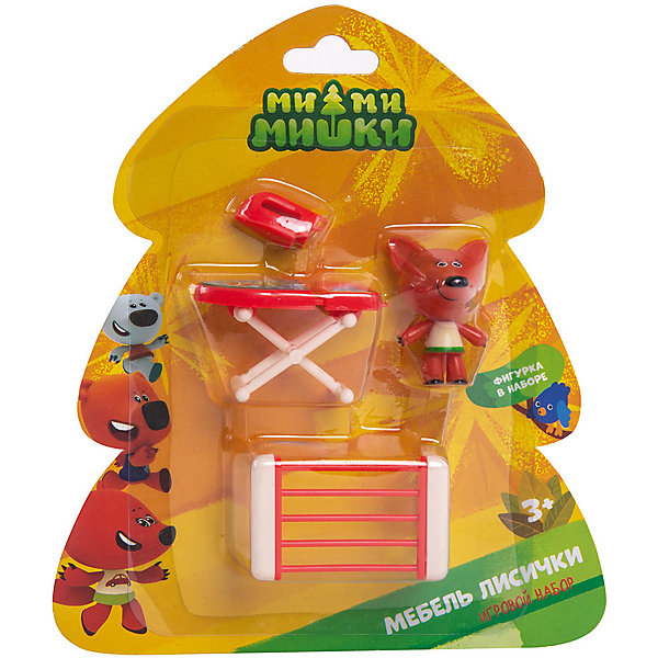 

Игровой набор Ми-Ми-Мишки Лисичка, 3 детали интерьера