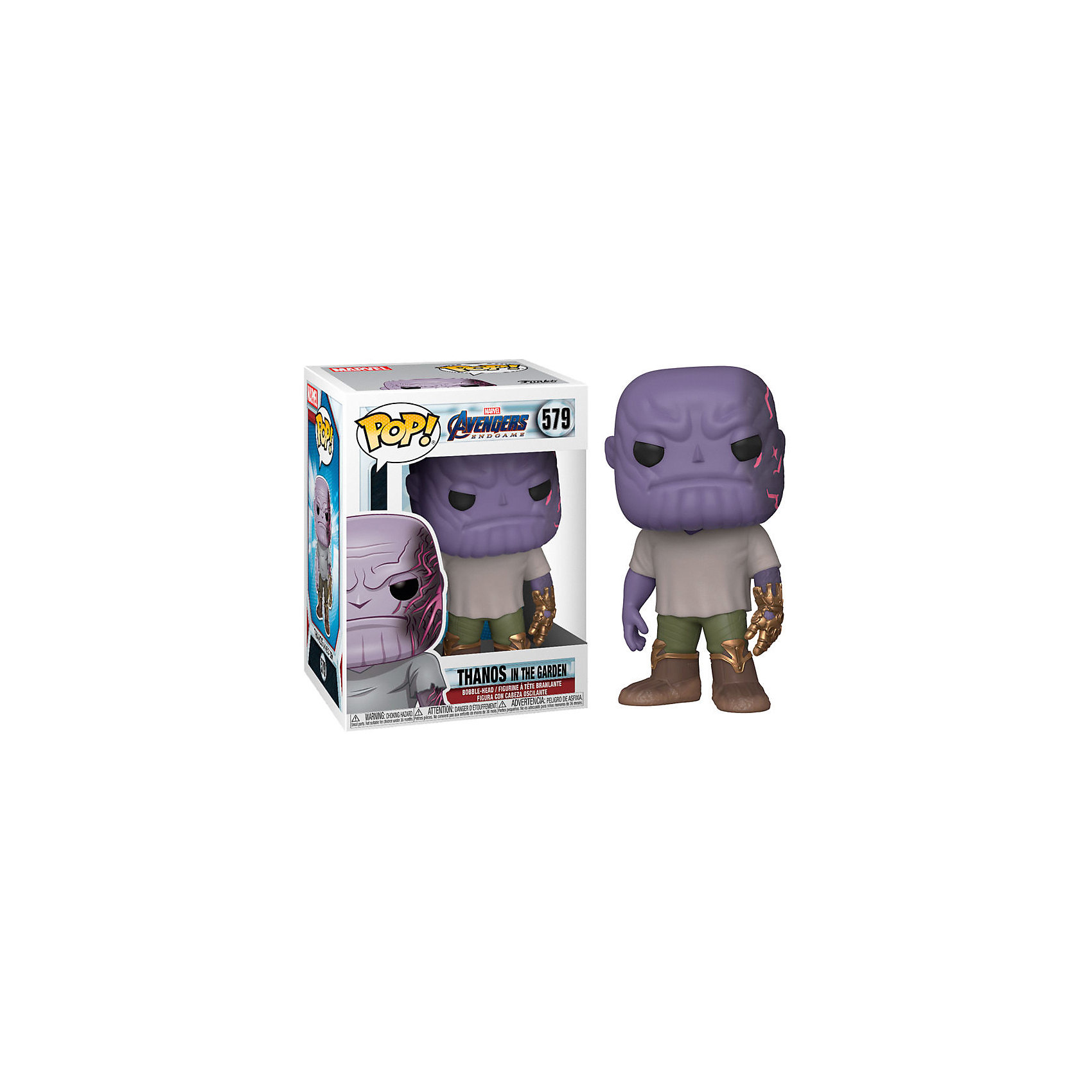 фото Фигурка funko pop! bobble: marvel: "мстители: финал" танос с перчаткой, 45141