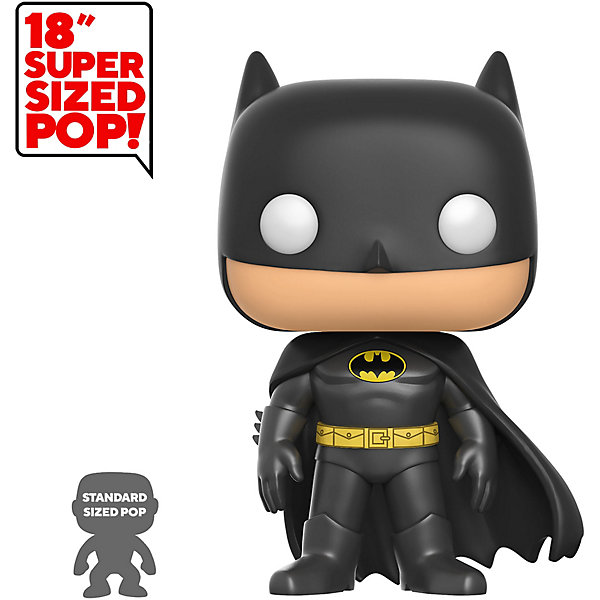 

Фигурка Funko POP! Vinyl: DC: 18 Бэтмен, 42122, Разноцветный, Фигурка Funko POP! Vinyl: DC: 18 Бэтмен, 42122