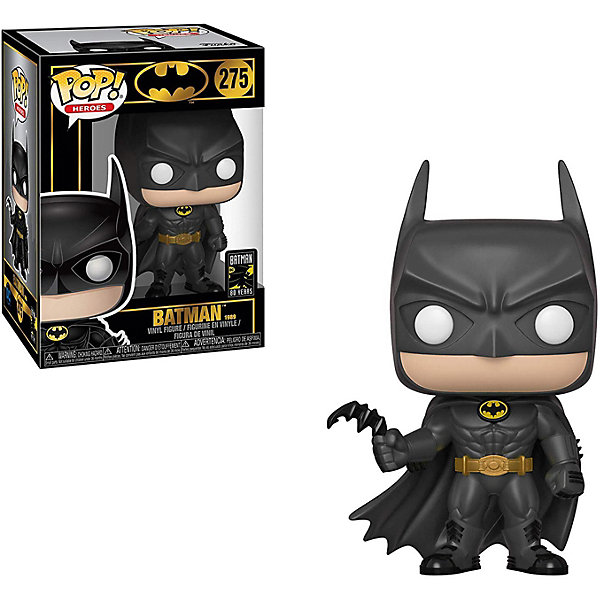 

Фигурка Funko POP! Vinyl: DC: Batman 80th: Бэтмен 1989, 37248, Разноцветный, Фигурка Funko POP! Vinyl: DC: Batman 80th: Бэтмен 1989, 37248