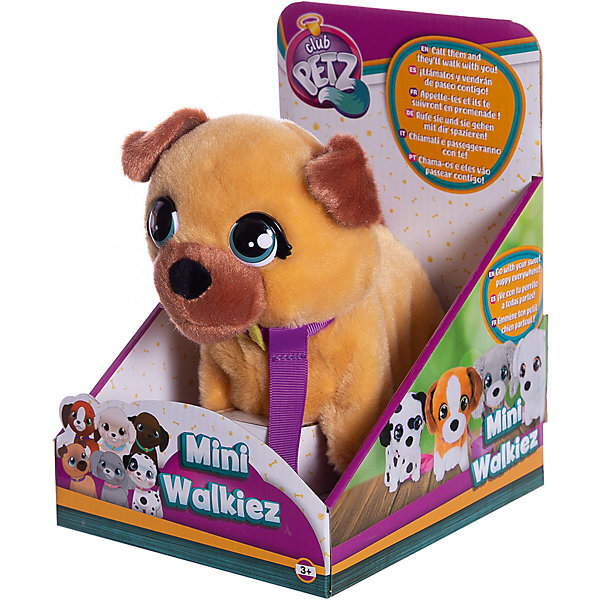 

Инерактивный щенок IMC Toys Club Petz Mini Walkiez Shepherd, Коричневый, Инерактивный щенок IMC Toys Club Petz Mini Walkiez Shepherd