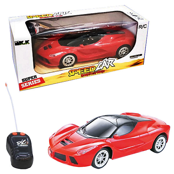 

Радиоуправляемая машинка Junfa Toys Speed Car, Красный, Радиоуправляемая машинка Junfa Toys Speed Car