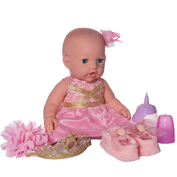 Кукла-пупс в корзинке, с акссесуарами Junfa Toys 13634079