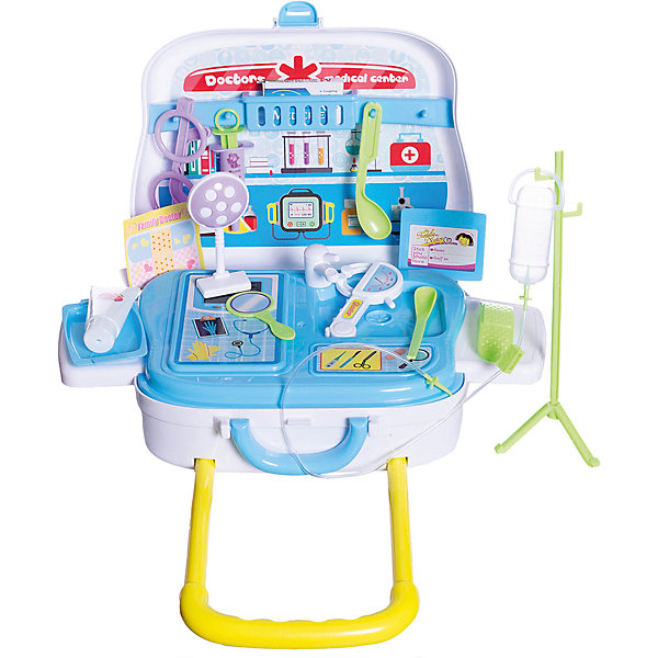 

Игровой набор Junfa Toys "Доктор", в чемоданчике, Разноцветный, Игровой набор Junfa Toys "Доктор", в чемоданчике