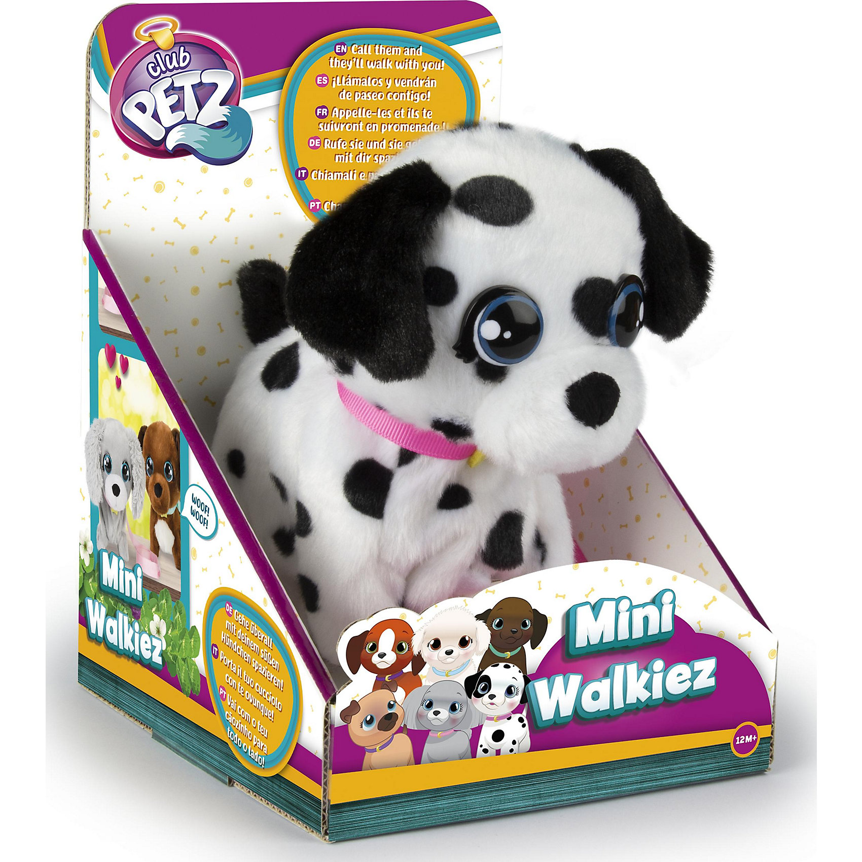 Инерактивный щенок Club Petz Mini Walkiez Dalmatian IMC Toys 13634135