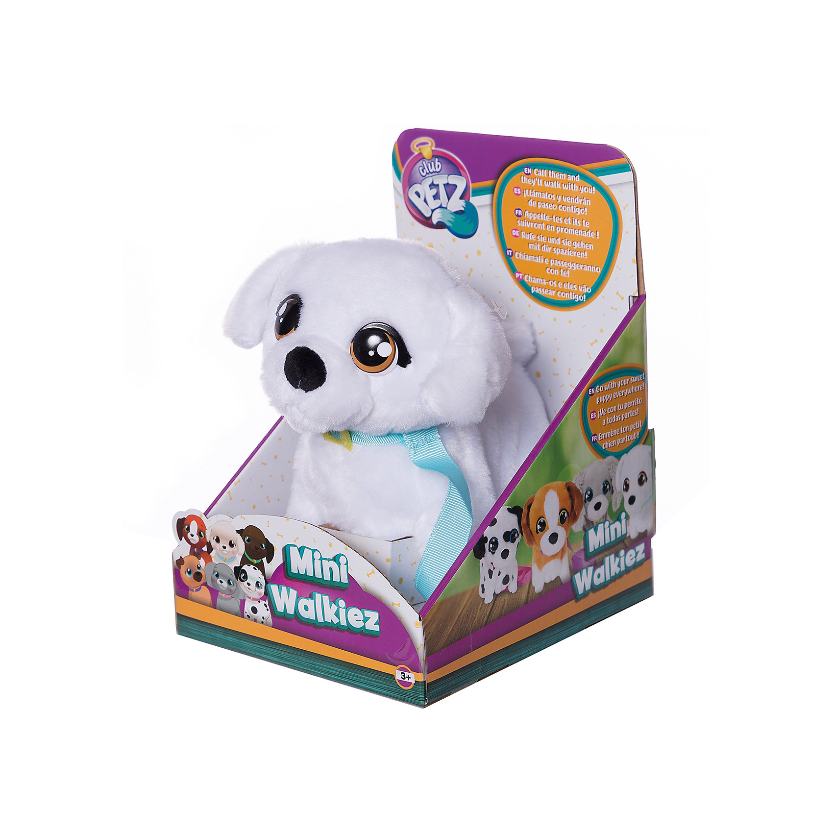 Инерактивный щенок Club Petz Mini Walkiez Bichon IMC Toys 13634145