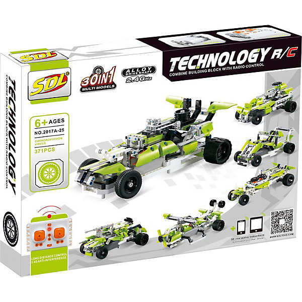 

Конструктор SDL Technic на радиоуправлении 30в1 RC
