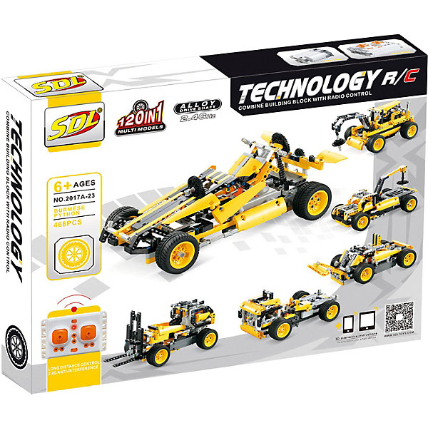 

Конструктор SDL Technic на радиоуправлении 120в1 RC