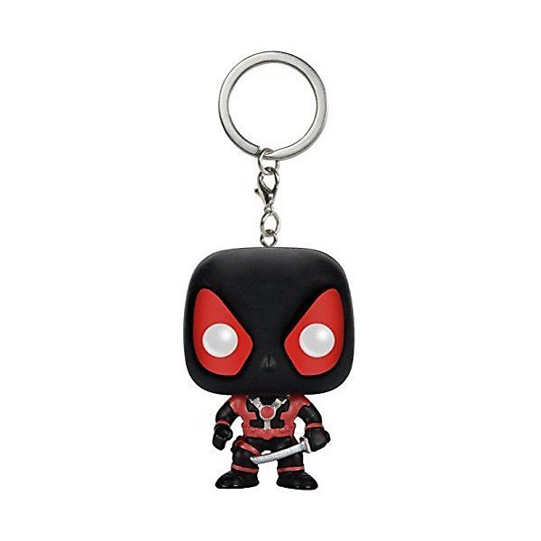 фото Брелок Funko Pocket POP! Marvel: Black Deadpool