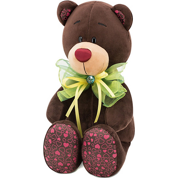 

Мягкая игрушка Orange Choco & Milk Мишка Choco: Зелёный бант, 30 см, Коричневый, Мягкая игрушка Orange Choco & Milk Мишка Choco: Зелёный бант, 30 см
