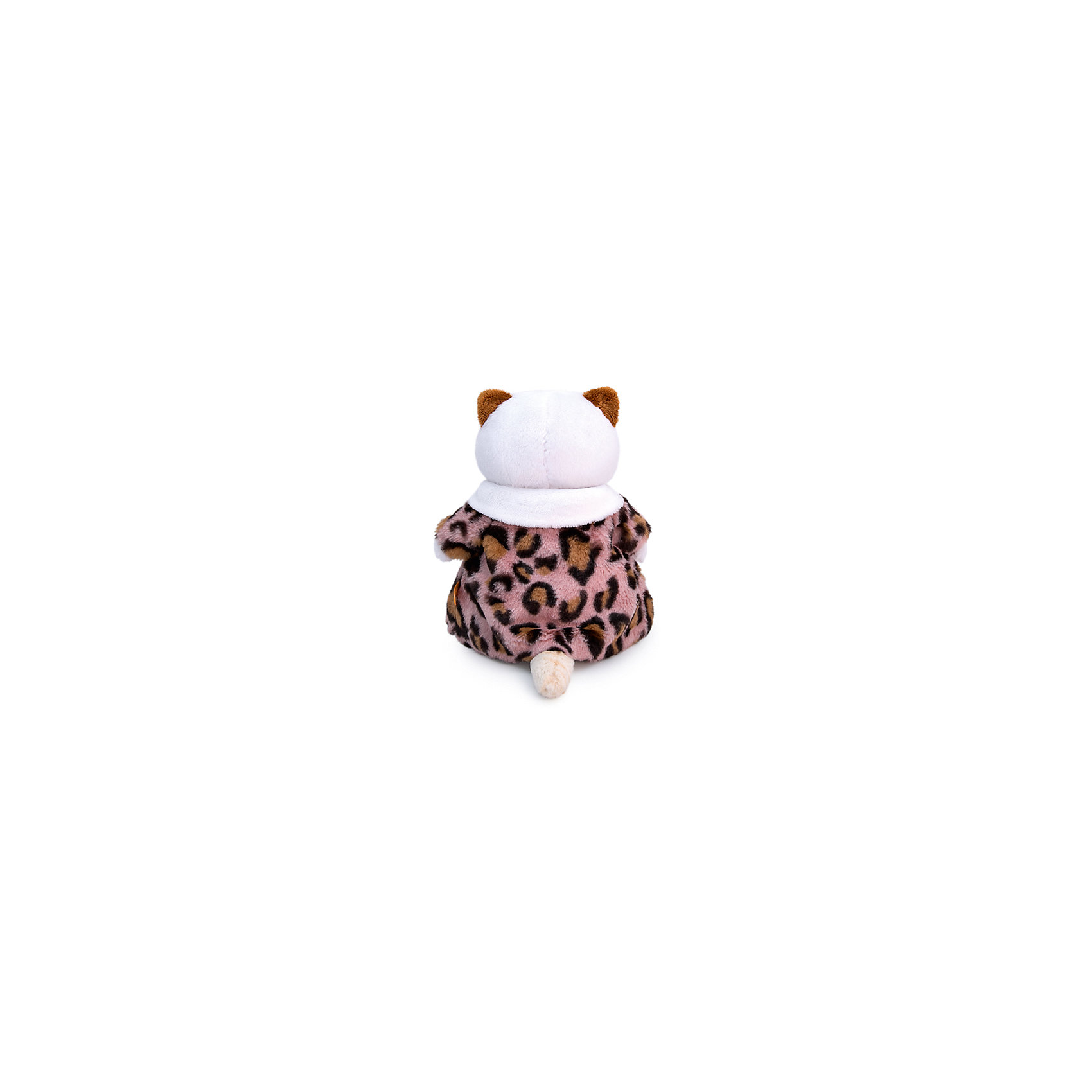 фото Мягкая игрушка budi basa кошечка ли-ли в леопардовой шубке, 24 см