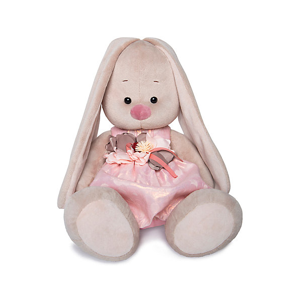 Мягкая игрушка Budi Bas Зайка Ми в розовом платье с цветком, 34 см Budi Basa 13660153