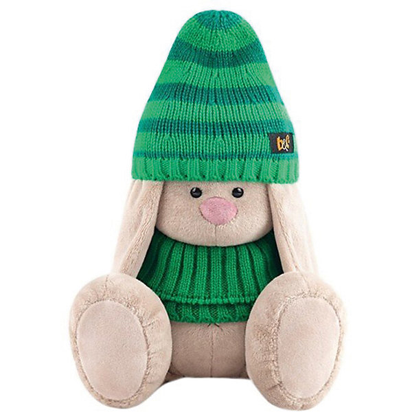 Мягкая игрушка Зайка Ми в зеленой шапке и снуде, 23 см Budi Basa 13660183