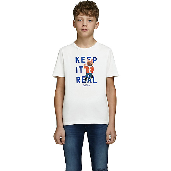 

Футболка Jack & Jones, Грязно-белый, Футболка Jack & Jones