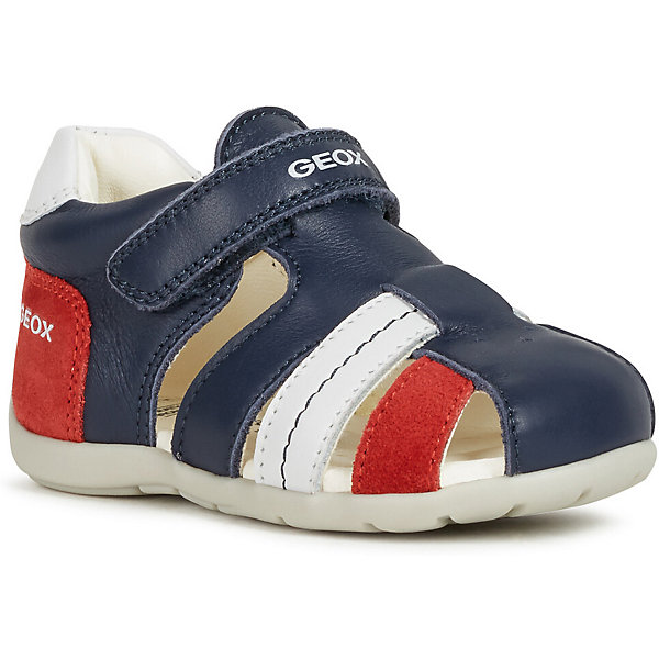 

Сандалии Geox, Синий/красный, Сандалии Geox