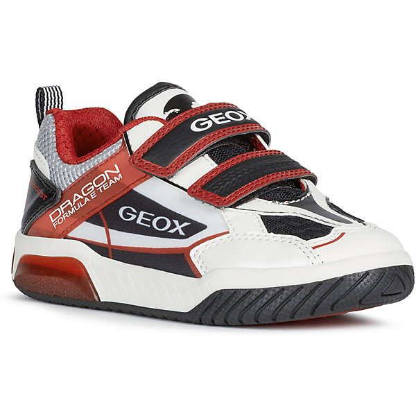 

Кроссовки Geox, Красный/белый, Кроссовки Geox