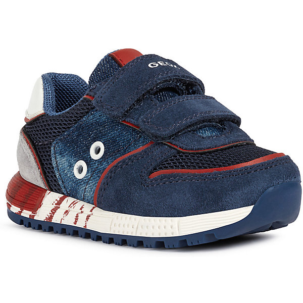 

Кроссовки Geox, Сине-серый, Кроссовки Geox