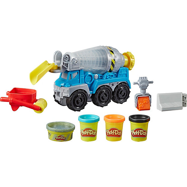 Игровой набор Play-Doh Wheels Бетономешалка Hasbro 13710909