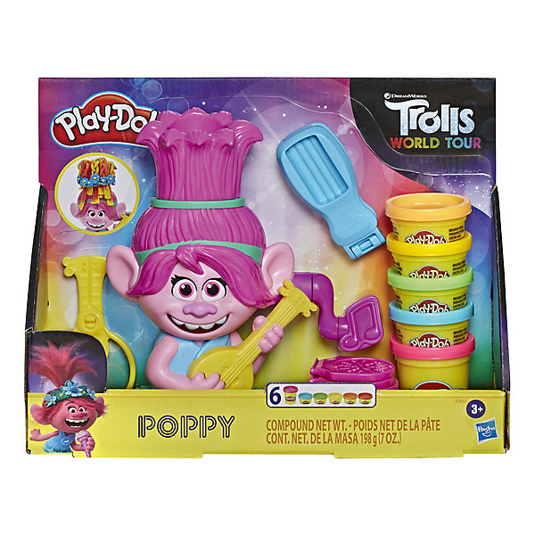 

Игровой набор Play-Doh Trolls World Tour Розочка