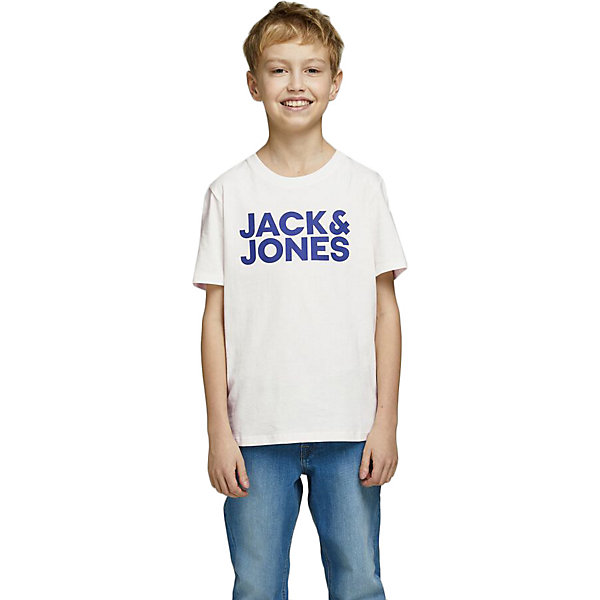 

Футболка Jack & Jones, Weiß-kombi, Футболка Jack & Jones