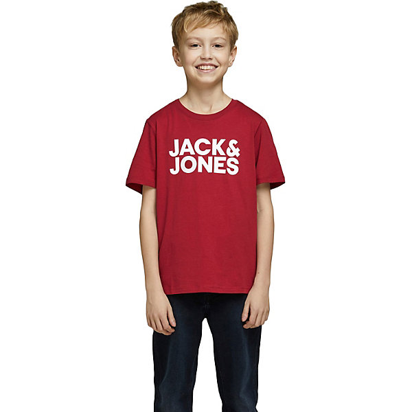 

Футболка Jack & Jones, Красный, Футболка Jack & Jones