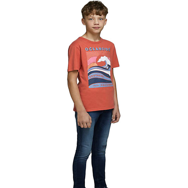 

Футболка Jack & Jones, Оранжевый, Футболка Jack & Jones
