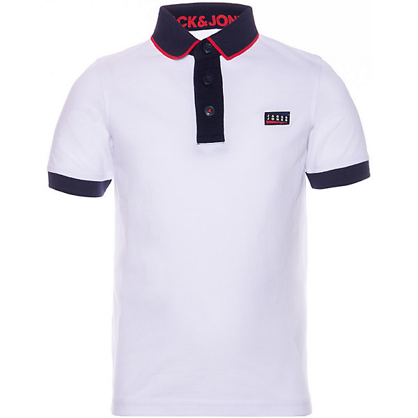 

Поло Jack & Jones, Белый, Поло Jack & Jones