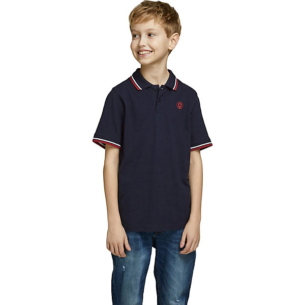 

Поло Jack & Jones, Темно-синий, Поло Jack & Jones
