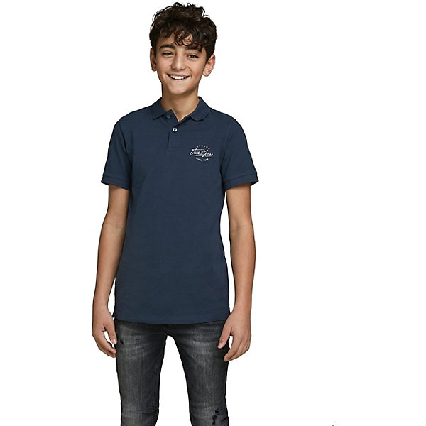 

Поло Jack & Jones, Темно-синий, Поло Jack & Jones