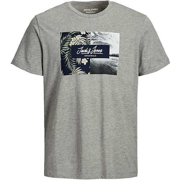 

Футболка Jack & Jones, Светло-серый, Футболка Jack & Jones