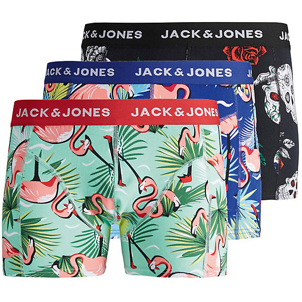 

Трусы Jack & Jones, 3 шт, Mehrfarbig, Трусы Jack & Jones, 3 шт