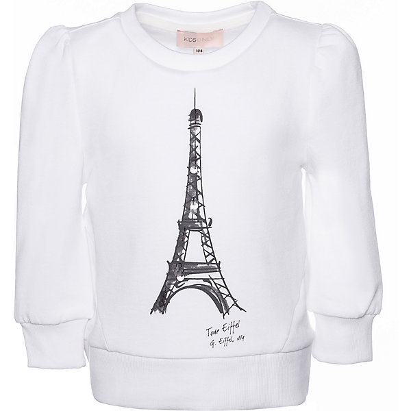 

Свитшот KIDS ONLY, Белый, Свитшот KIDS ONLY