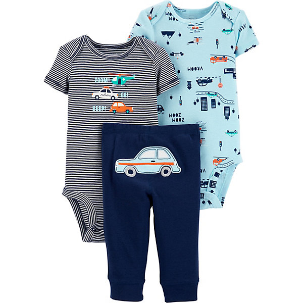 

Комплект Carters: боди 2 шт и брюки, Mehrfarbig, Комплект Carters: боди 2 шт и брюки