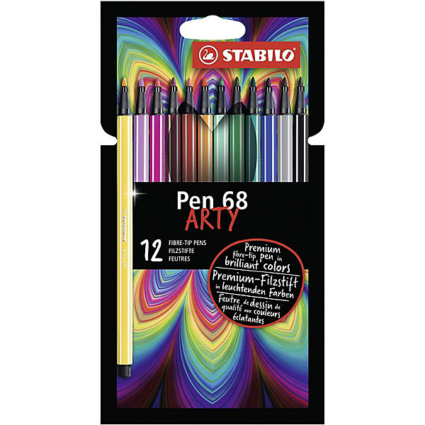 

Фломастеры Stabilo Pen 68, 12 цветов