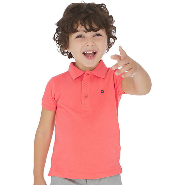 

Футболка-поло Mayoral, Коралловый, Футболка-поло Mayoral