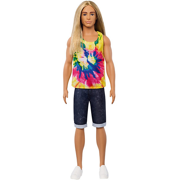 

Кукла Barbie "Игра с модой" Кен с длинными волосами, Разноцветный, Кукла Barbie "Игра с модой" Кен с длинными волосами