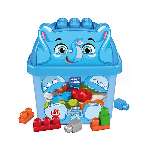 

Конструктор Mega Bloks "Животные" Слон, 25 деталей, Разноцветный, Конструктор Mega Bloks "Животные" Слон, 25 деталей