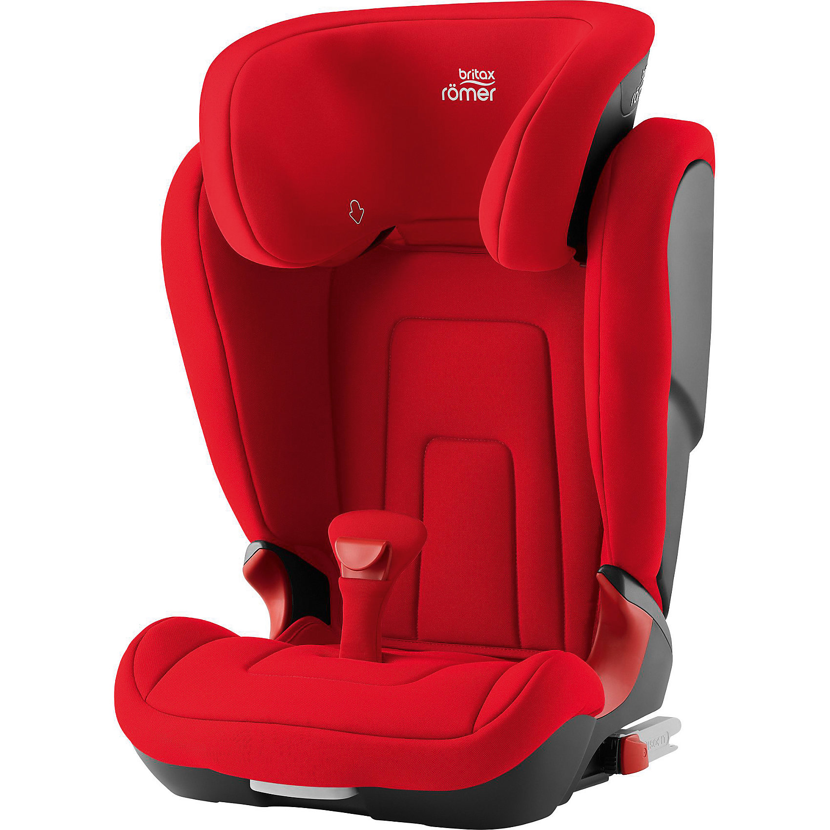 фото Детское автокресло kidfix2 r fire red trendline britax römer