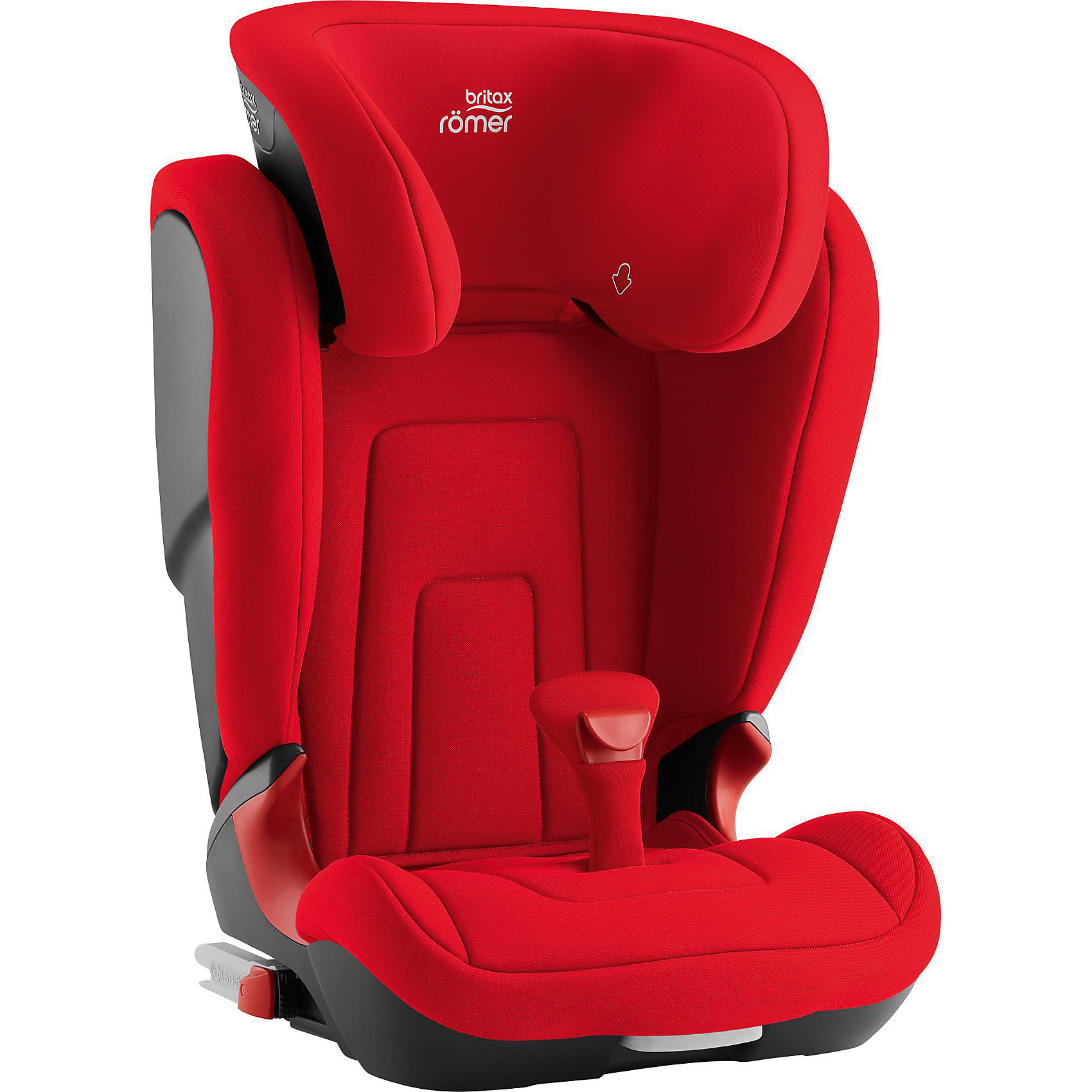 фото Детское автокресло kidfix2 r fire red trendline britax römer