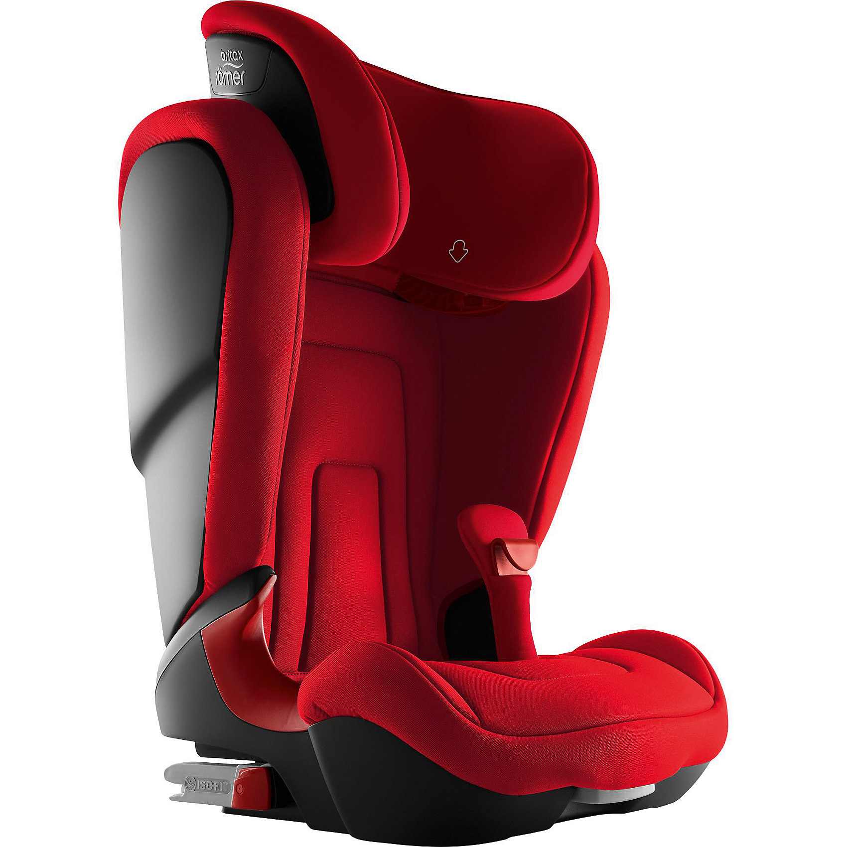 фото Детское автокресло kidfix2 r fire red trendline britax römer